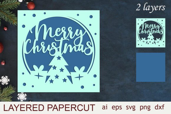 3D Christmas Card Layered SVG: A Crafts & Graphics Designer’s Review for Real Content Publishing