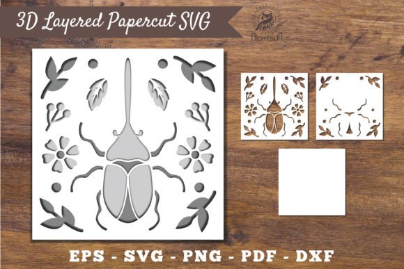 3D Insect Layered Papercut SVG 2: A Crafts & Graphics Designer’s Real-World Review