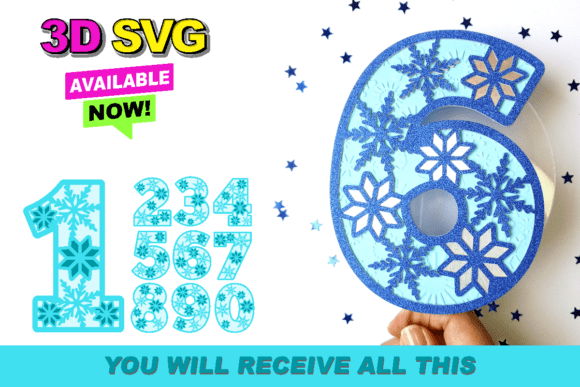 Frozen Snow Numbers 3D SVG: A Designer’s Real-World Embroidery Review