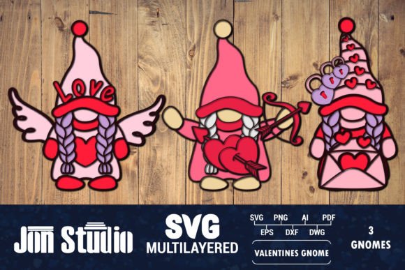 Valentines Day Gnome Papercut 3D SVG BU: A Crafts & Graphics Designer’s Review for Brand Marketing